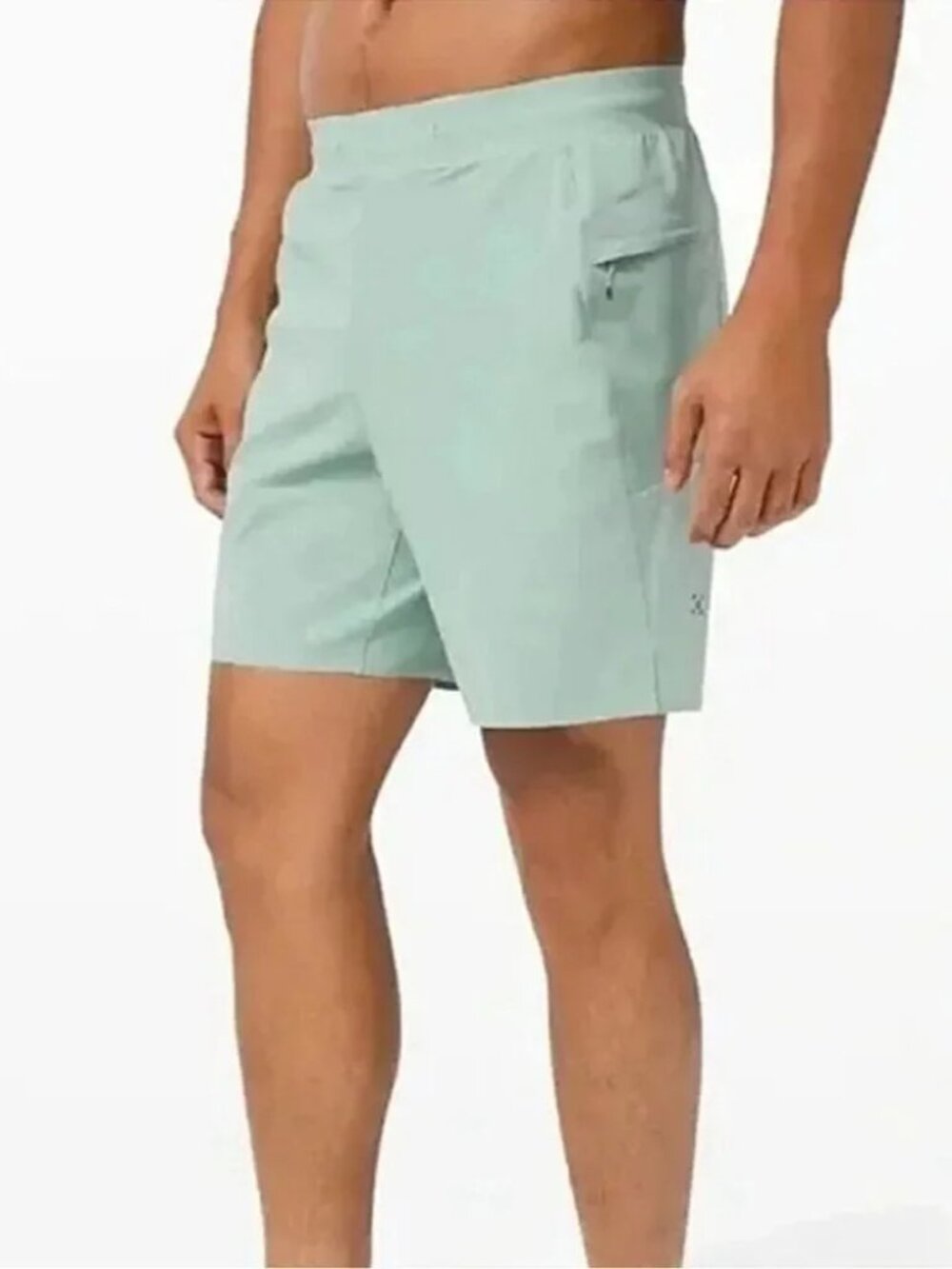 Lululemon Men's Train to Beach Short 8" - XL Mint Green